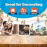SOL 150pk Mini Wooden Pegs for Photos & Craft – Natural Finish, 2.5cm</wbr> x view 5