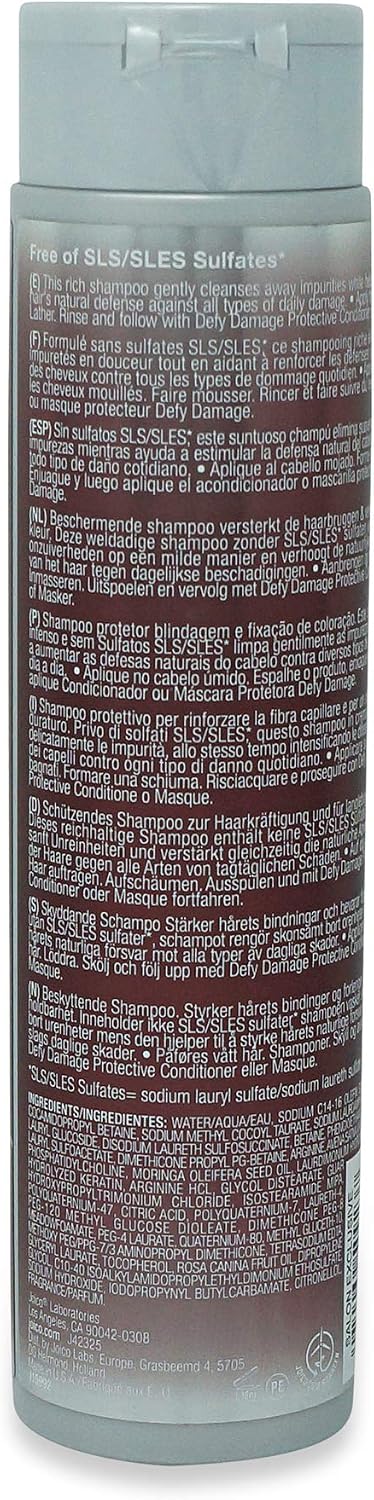 Joico Defy Damage Protective Shampoo, 300 ml, white, 300 ml (Pack of 1) - Image 3