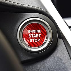 Engine Push Start Stop Button Cover Car Accessories