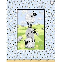 Amazon.com: Susybee Lewe The Ewe SB20350 710 Panel 36" Panel ...