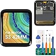 for Apple Watch Series 3 38mm 42mm LCD Display Touch Screen Digitizer Replacement (42mm GPS)