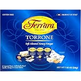 Ferrara Torrone, Almond Honey Nougat Candy, 7.62-Ounce Boxes (Pack of 4)