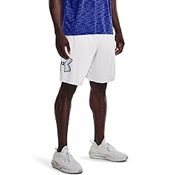 Under Armour Mens Tech Graphic Short, Halo Gray