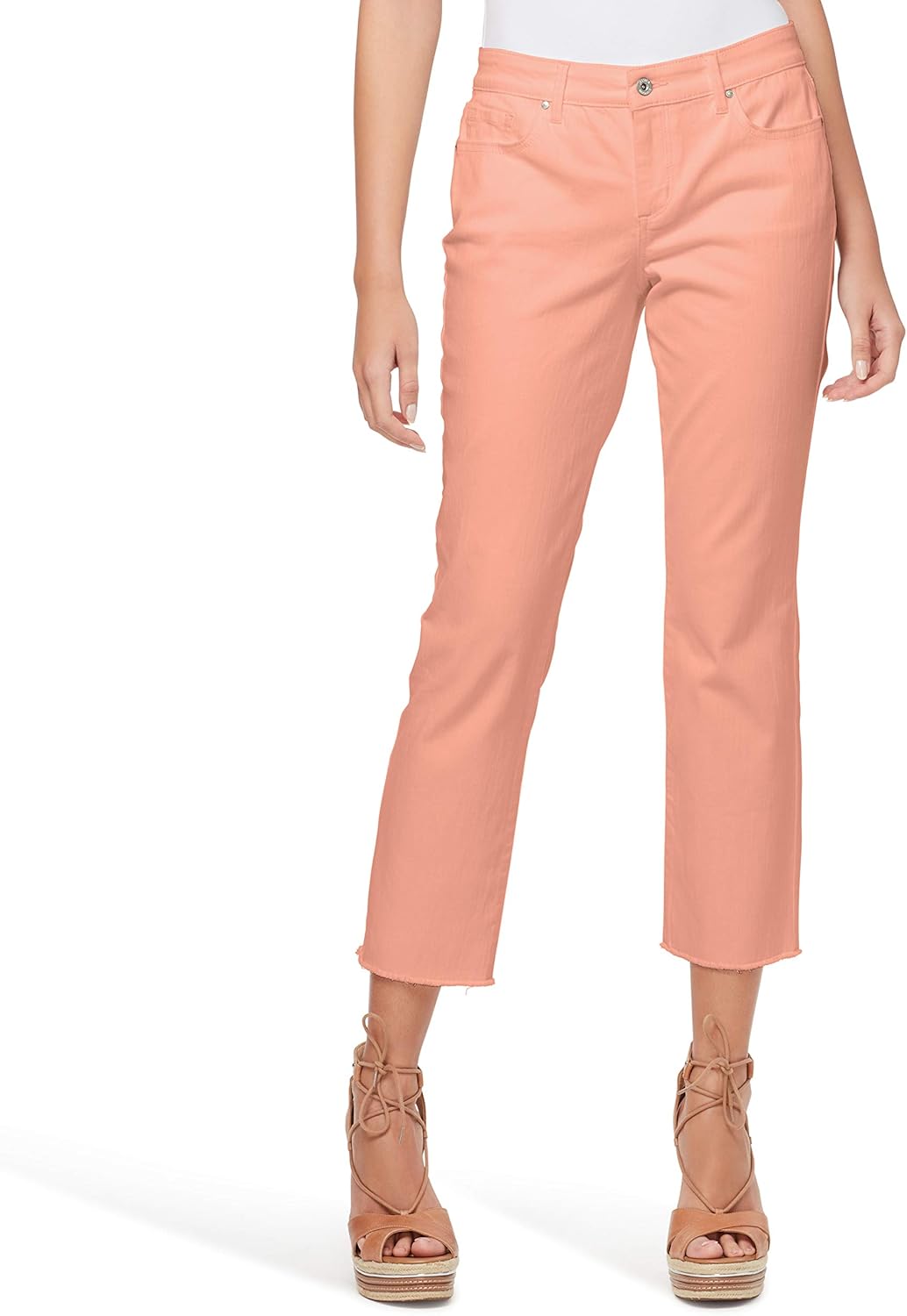 Jessica Simpson Women's Misses Arrow Straight Ankle Jean at Amazon