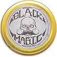THE VINTAGE GROOMING CO. Black Magic Mustache Wax | Bare Bones | Hide Grey Hair In Beard Or Moustache | Medium Hold 1 oz Tin | No Heat Source Required | Unscented