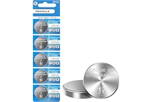 messule CR2430 5 Pack 3V Batteries CR 2430 3 Volt Coin Button Cell Lithium Battery for Volvo Key Fob, Car Remote,Watch, Calculator