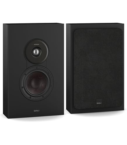 Amazon.com: DALI Oberon On-Wall Speakers - Black (Pair) : Electronics