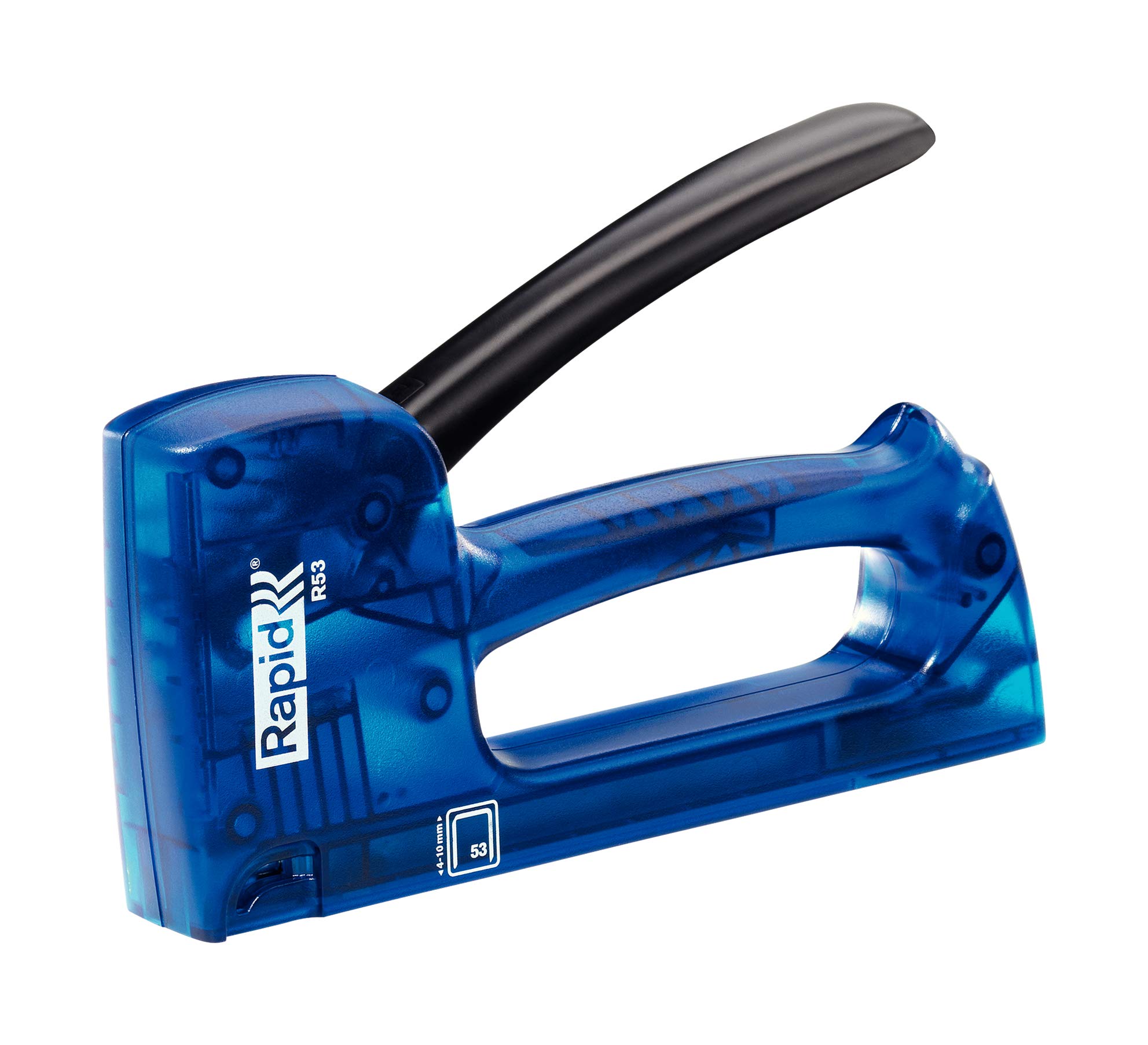 Rapid Light Duty Manual Staple Gun R53 for No. 53 staples, Upholstery Tacker with Ergonomic Handle and All-Steel Interior Wear Parts, Made in Sweden (20443830)