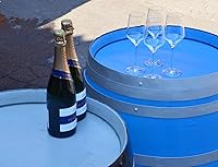 Weinfasstisch im Outdoorbereich