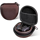 On Ear Bluetooth Headphones Case Storage Carrying Bag Compatible with Marshall Major V/IV/III/II/ 5/4/ 3/2 (Brown)