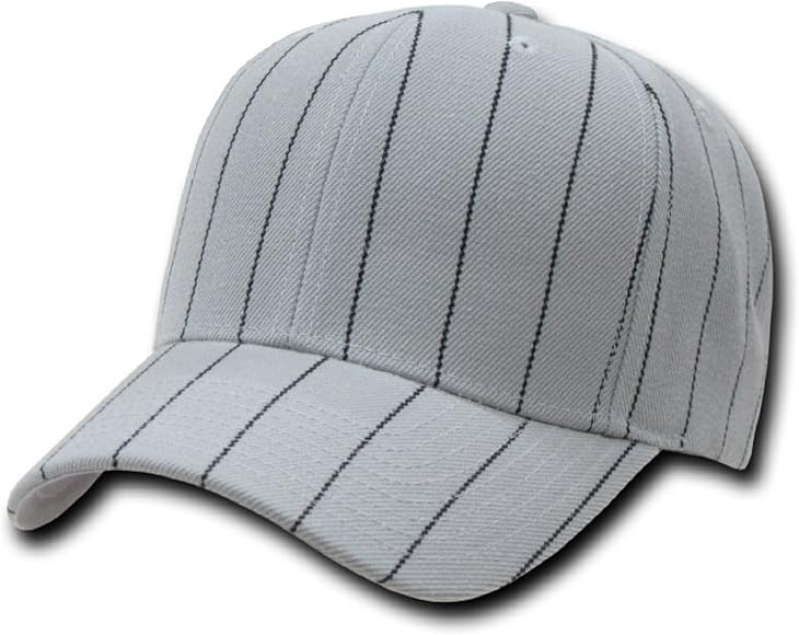 pinstripe baseball cap
