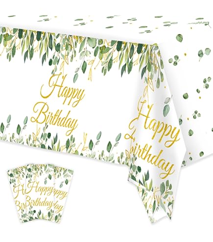 Christmas Plastic Tablecloth Set Ugly Sweater Party Table Cover Xmas Sweater Snowflake Kids Birthday Themed Party Decoration, 108 X 54 Inches (3 Pcs