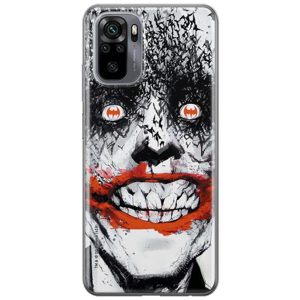 ERT GROUP mobile phone case for Xiaomi REDMI NOTE 10/ 10S original and officially Licensed DC pattern Joker 007 optimally adapted to the shape of the mobile phone, case made of TPU