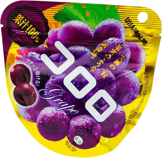 Amazon 味覚糖 コロロ グレープ 40g 6袋 Uha味覚糖 グミ 通販