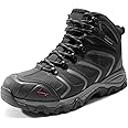 NORTIV 8 Waterproof Work Boots for Men Steel Toe Safety Construction Boots ARMADILLO-STL