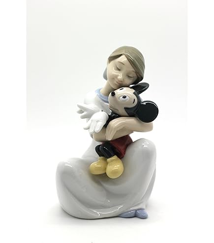 ミッキー　LLADRO Mickey Total Black Sculpture | Lladró® USA