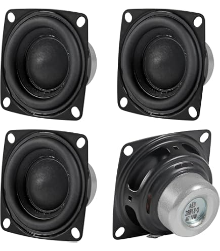Haut-parleur Large Bande 3 Pouces 83mm 4Ω 20-40W - Enceinte Stéréo Universelle