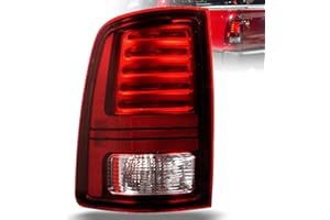 Lochnchn LED Tail Lights Compatible with 2013-2018 Ram 1500,2014-2018 Ram 2500/3500 Rear Taillight with Blub Brake Lamp Assem