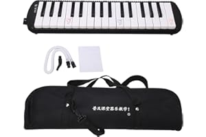 FAUOSWUK 32 Key Melodica Musical Instrument, Protable Piano Style Melodica Musical Education Instrument, Wind Instrument for 