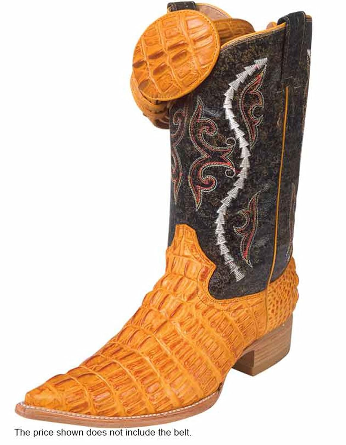 botas cola de caiman