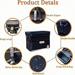 MeiMeSu Bike Handlebar Bag Waterproof Bike Basket
