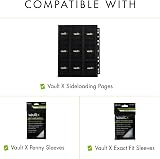 Vault X Exo Tec Ring Binder Slim 540 Cards Black/Green Trading Card view 7