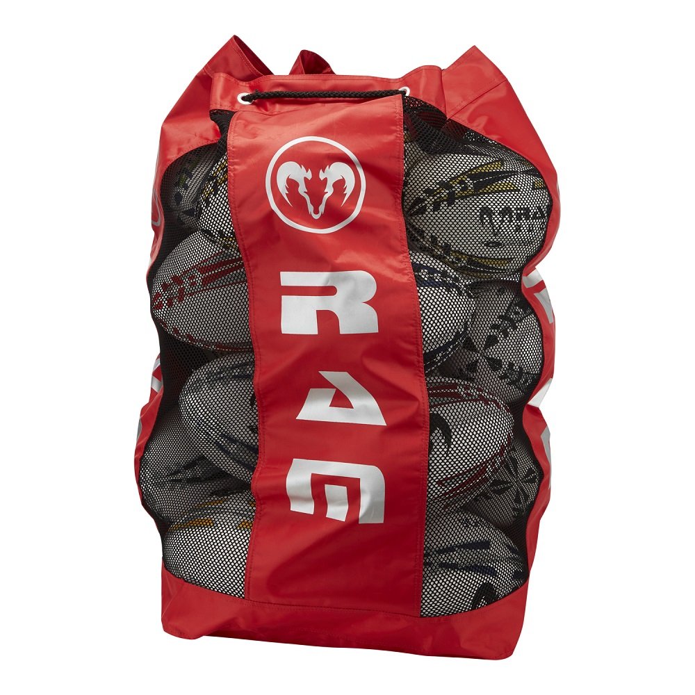 Ram Rugby Breathable Ball Bag Large (holds 18 size 5 balls) and