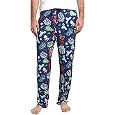 Bioworld CHRISTMAS VACATION Logo All Over Print Mens Pajama Sleep Pants Loungewear
