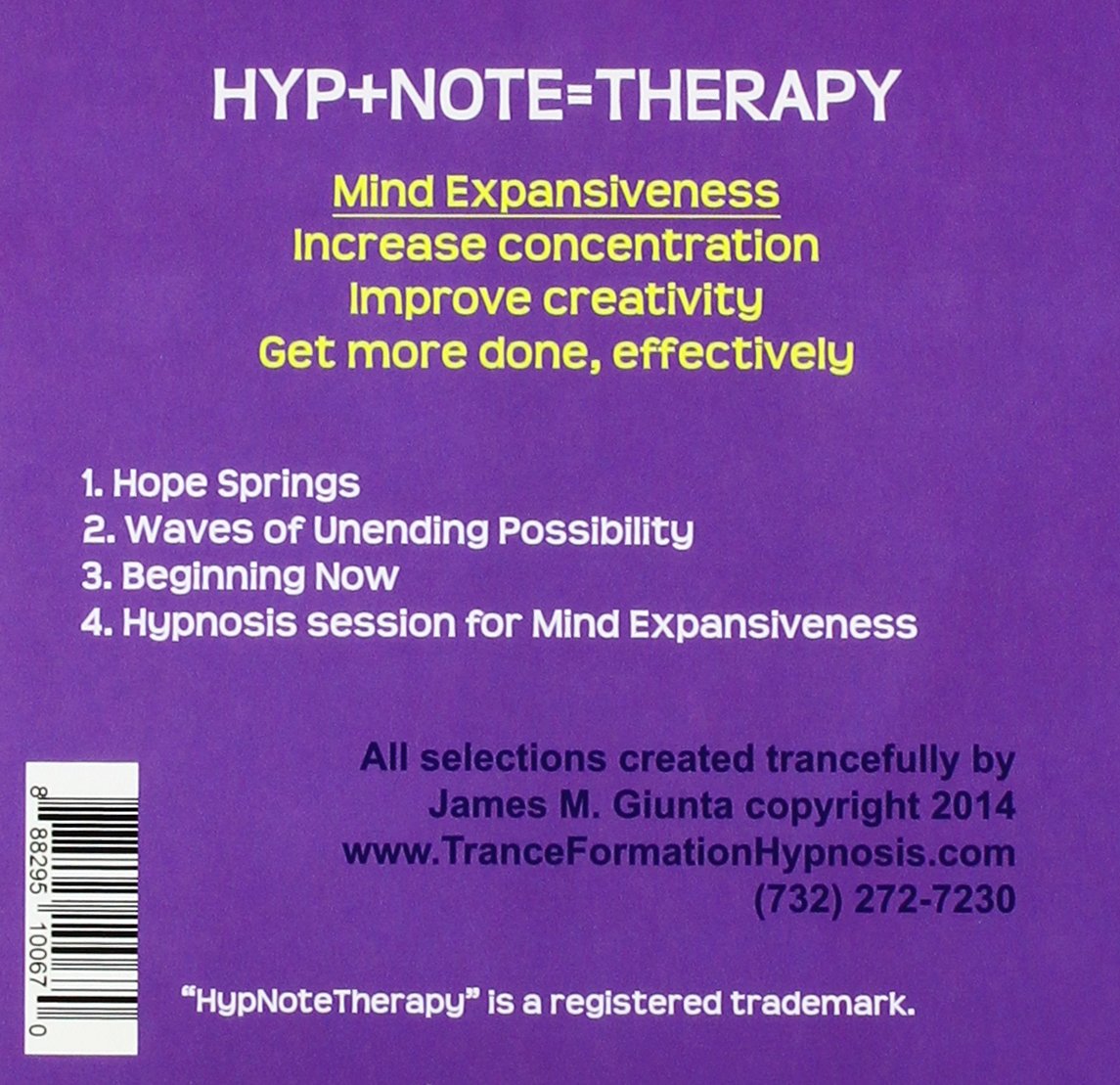 Hyp Note Therapy James M Giunta Amazon De Musik