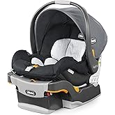 Chicco KeyFit 30 ClearTex Infant Car Seat and Base, Rear-Facing Seat for Infants 4-30 lbs., Includes Infant Head and Body Sup