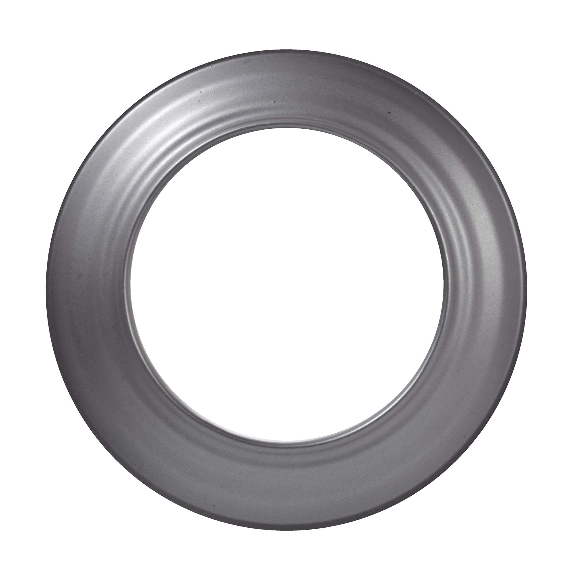 FIREFIX Flue rosette for 2 mm thick stove pipes/flue pipes in 120 mm diameter, for stoves and fis, Senotherm, dark grey, rigid, RD120/R