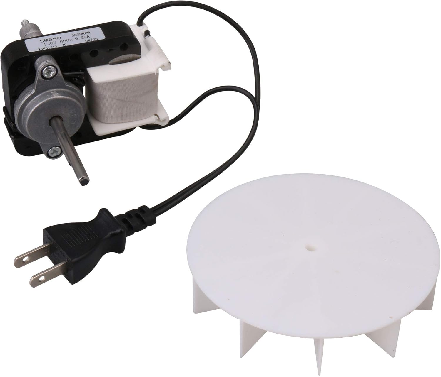 120V SM550 Bathroom Exhaust Vent Fan Motor with Fan Blade Parts