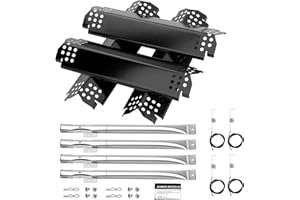 Barbqtime 4 Burner Grill Replacement Parts for Nexgrill Grill 720-0830H, 720-0864, 720-0864M, 720-0882S, 720-0888, 720-0888A, 720-0888N, Grill Flame Tamer & Igniter & Burner Replacement for Nexgrill