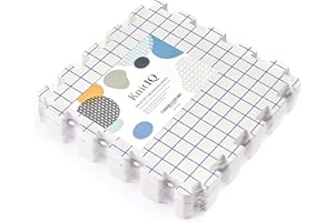 KnitIQ Replacement Blocking Mats for Knitting and Crochet Projects - Extend Your Existing Blocking Mats for Larger Projects - 0.75" Extra Thick Crochet Blocking Board - Extension Kit - Pack of 3