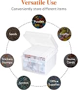 Lifewit Photo Storage Box 13x18 cm 7 Inner Boxes 5R with Labels view 2