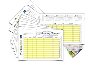 PocketCPA Credit Card Receipts Organizers – Tracks Purchases, Holds Receipts & Matches Charges to Monthly Statements – Simpli