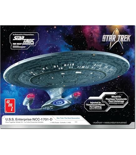 Amazon.com: USS Enterprise NCC-1701-E Bandai Model Kit 1/1700