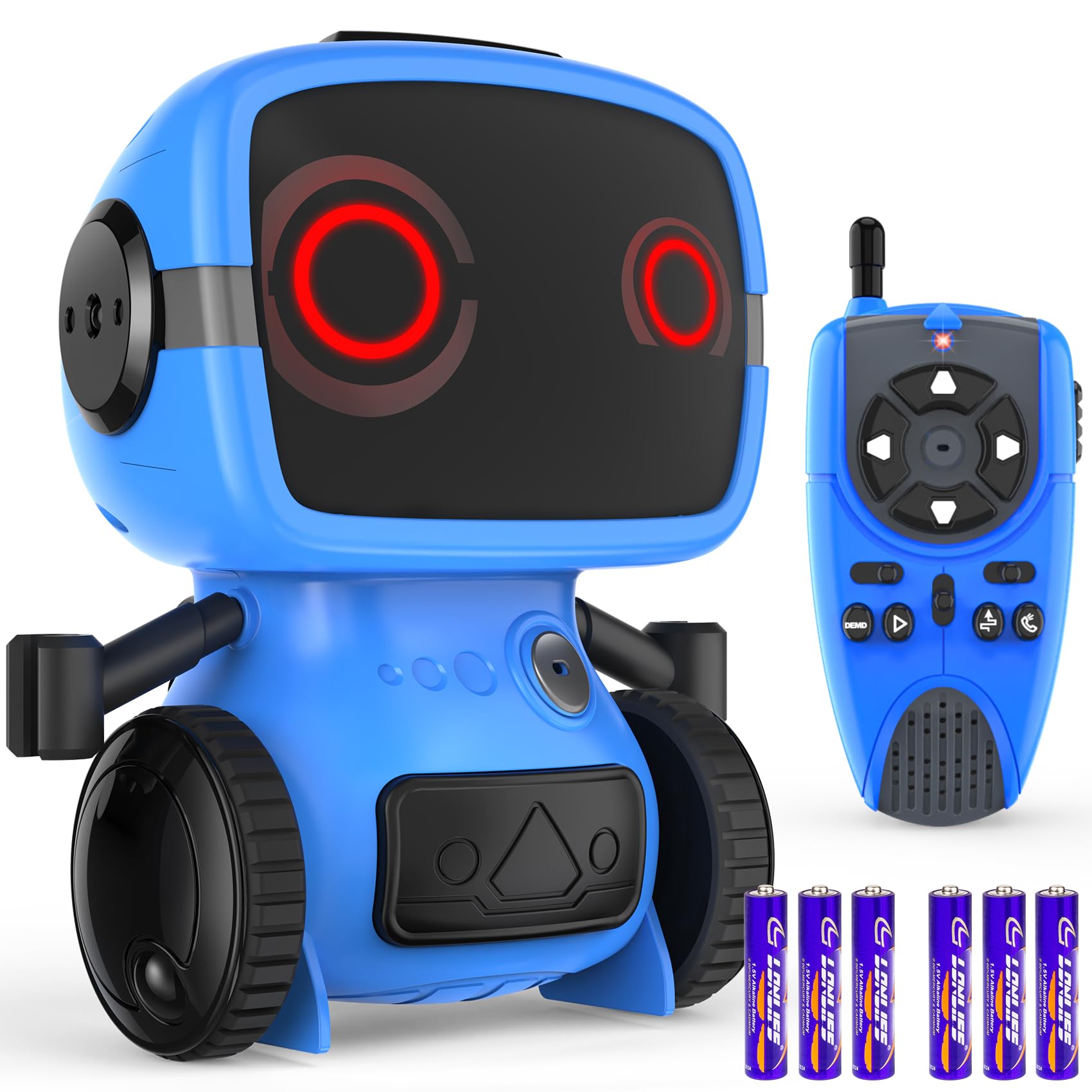 Robot Toys for Boys Girls, Remote Control Robot for Kids, Auto