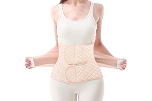 Trendyline Postpartum Belly Band Wrap: Abdominal Binder Post Surgery Postpartum Belly Wrap Post Partum Binder - C Section Recovery Support Belt Postpartum Girdle Stomach Hysterectomy Belly Band