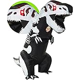 Morph Inflatable LED Trex Costume Kids, Inflatable Dinosaur Costume Kids, Blow Up Dinosaur Costume Kid