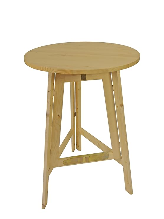 TPFGarden Party Stehtisch Bistrotisch GARSCHING aus Massivholz 78cm Klappbar