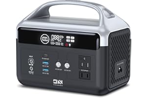 DARANENER Portable Power Station 300W, 179.2 Wh LiFePO4 Battery Generator, Fast Charging Solar Generator, Portable Power Source for Camping, Hunting, Travel and Blackout(Solar panel not included)