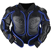 Kids Chest Protector Motocross Dirt Bike Gear Motorcycle Full Body Armor Jacket Protective Back Spine Protector Vest Gear