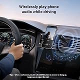 UGREEN Bluetooth 5.4 Transmitter Receiver 2-in-1 3.5mm TX RX 12H view 4