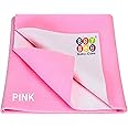 Bey Bee Just Dry-Waterproof Bed Protector, (Double Bed)-XL (Pink)