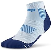 CEP Core Run 5.0 Low Cut Ankle Socks for Men & Women – Shock-Absorbing Cushioning, Arch Compression & Blister-Free Support
