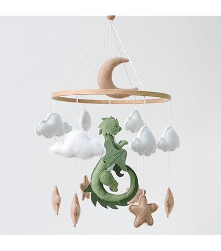 Nursery Mobiles Baby Nursery Hanging Sheeps Room Decor For Boys And Girls Lamb Baby Mobile
