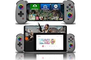 Joso Wireless Controller for iPad/iPhone/Android(129-252mm), Phone Controller Support Xbox Cloud/PS Remote Play, Mobile Gamin