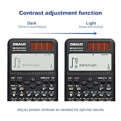 OSALO Scientific Calculator 417 Function 2 Line