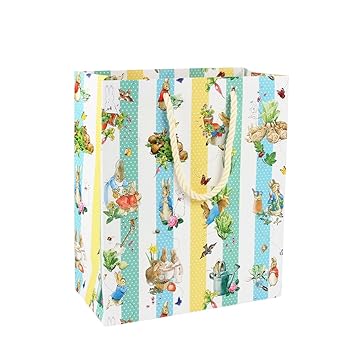 Peter Rabbit Stripe Large Gift Bag Amazon Co Uk Toys Games